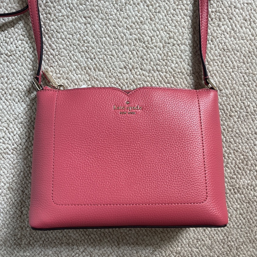 Kate Spade Harlow Crossbody Purse in Pink Ruby